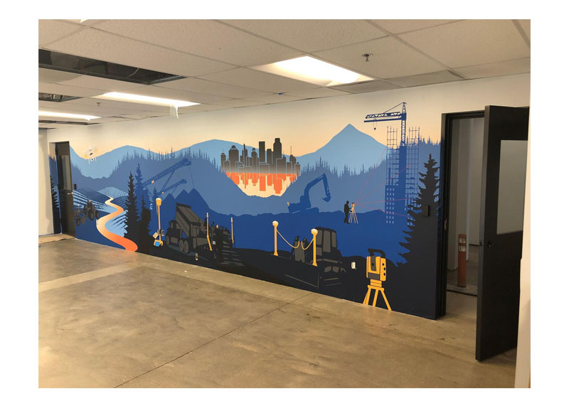 SITECH Oregon Mural